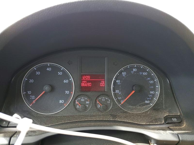 2009 Volkswagen Jetta მანქანა იყიდება აუქციონზე, vin: 3VWRZ71KX9M084289, აუქციონის ნომერი: 78952605