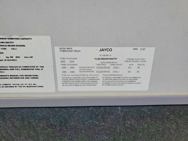 Продажа на аукционе авто 2022 Jayc Trailer, vin: 1UJBJ0BS4N14A0757, номер лота: 76276345