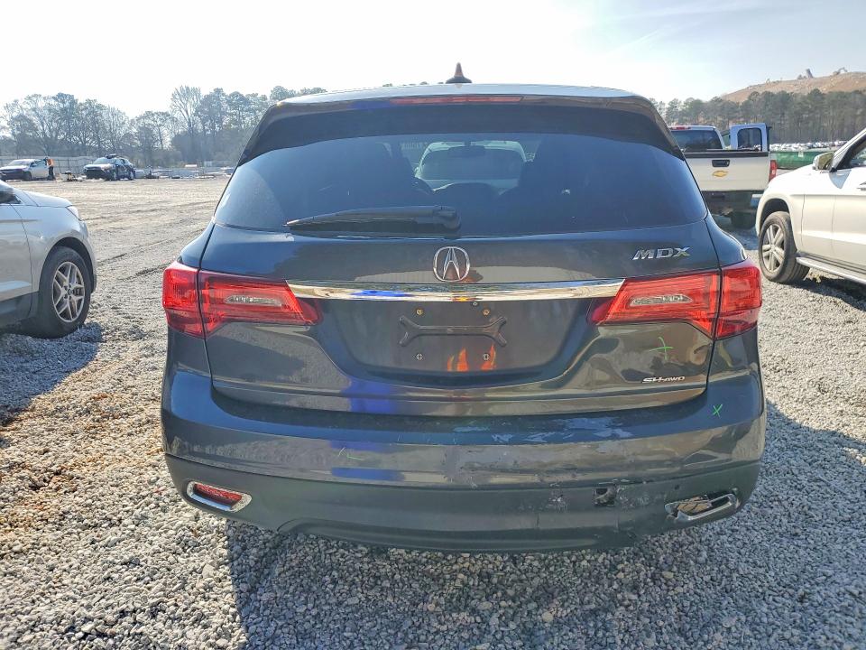 75081935 :رقم المزاد ، 5FRYD4H29EB015981 vin ، 2014 Acura Mdx مزاد بيع