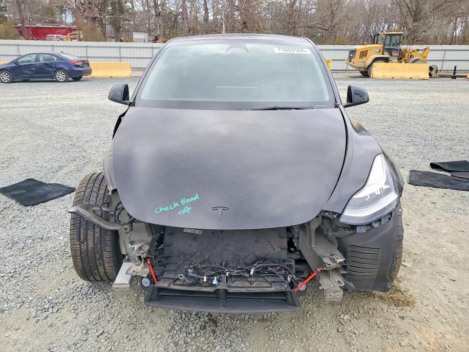 2022 Tesla Model Y მანქანა იყიდება აუქციონზე, vin: 7SAYGDEE3NA007107, აუქციონის ნომერი: 75002555