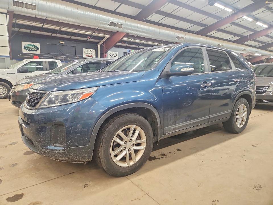76393785 :رقم المزاد ، 5XYKT3A6XEG504139 vin ، 2014 Kia Sorento Lx مزاد بيع
