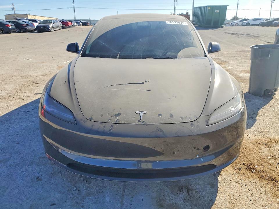 2025 Tesla Model 3 მანქანა იყიდება აუქციონზე, vin: 5YJ3E1EA4SF037885, აუქციონის ნომერი: 78577575