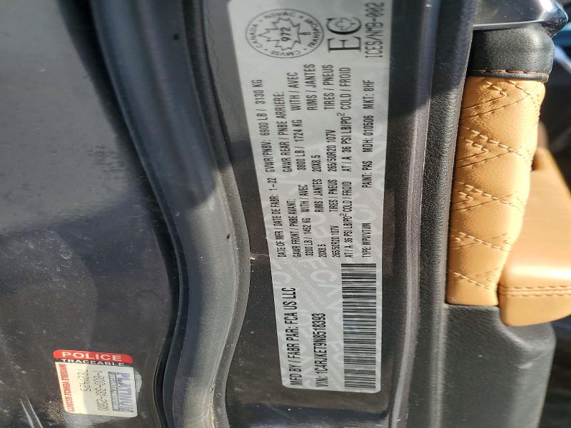 Продажа на аукционе авто 2022 Jeep Grand Cherokee, vin: 1C4RJKET9N8518393, номер лота: 76766885
