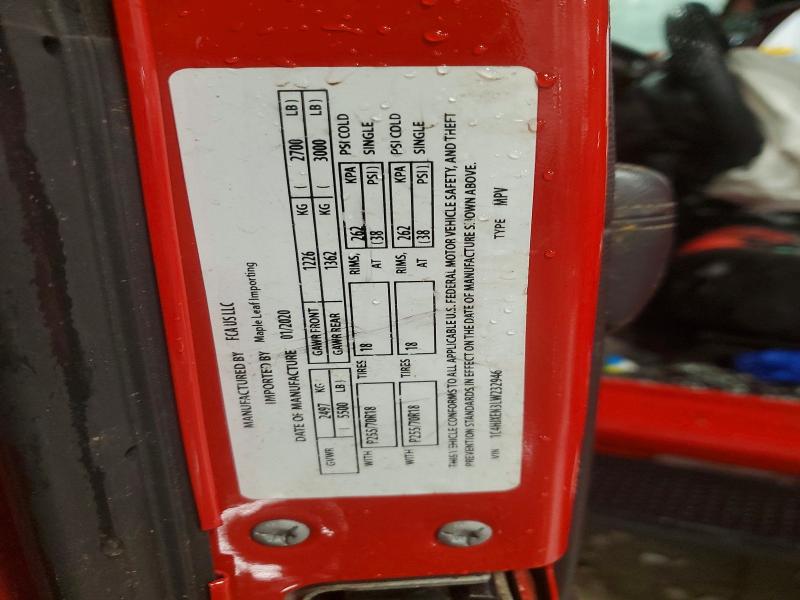 Aukcja sprzedaży 2020 Jeep Wrangler Unlimited, vin: 1C4HJXEN3LW232946, numer aukcji: 75423975
