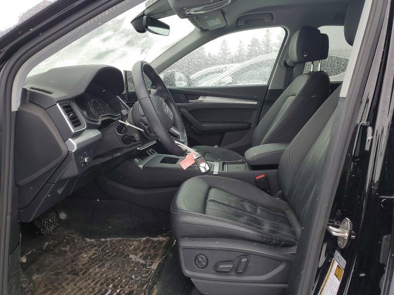 2023 Audi Q5 მანქანა იყიდება აუქციონზე, vin: WA1AAAFYXP2113581, აუქციონის ნომერი: 77208795