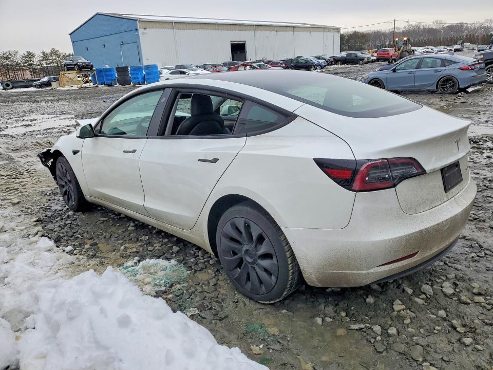 2022 Tesla Model 3 მანქანა იყიდება აუქციონზე, vin: 5YJ3E1EB0NF316599, აუქციონის ნომერი: 78593935