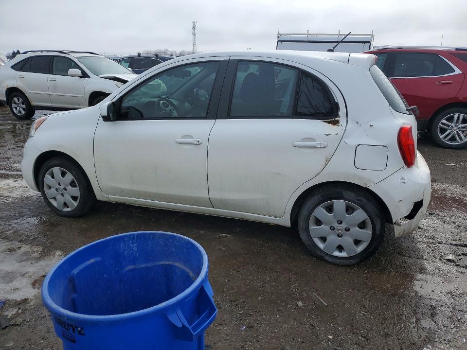 2015 Niss Micra მანქანა იყიდება აუქციონზე, vin: 3N1CK3CP4FL270770, აუქციონის ნომერი: 76906725