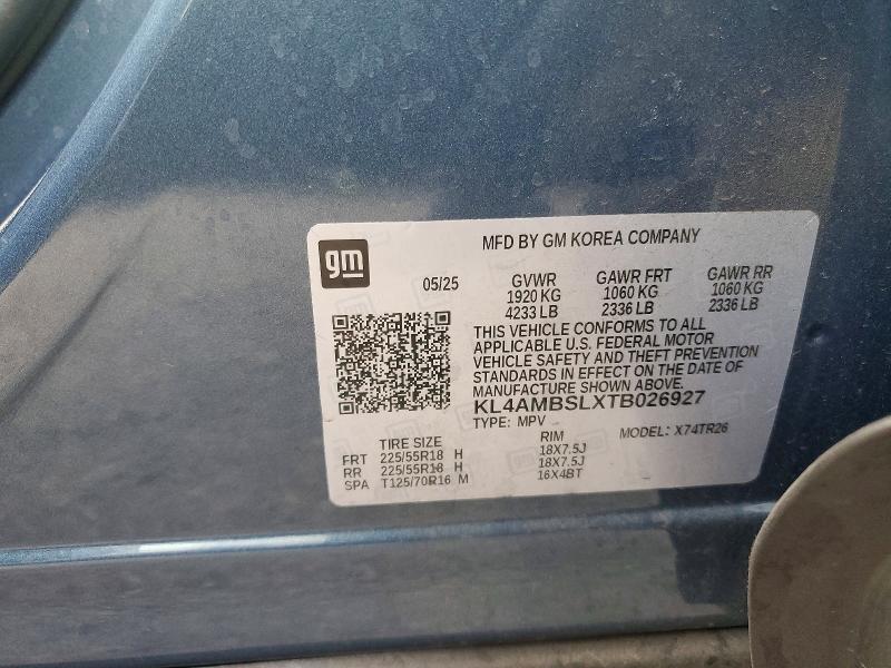 Aukcja sprzedaży 2026 Buick Encore Gx, vin: KL4AMBSLXTB026927, numer aukcji: 76913655