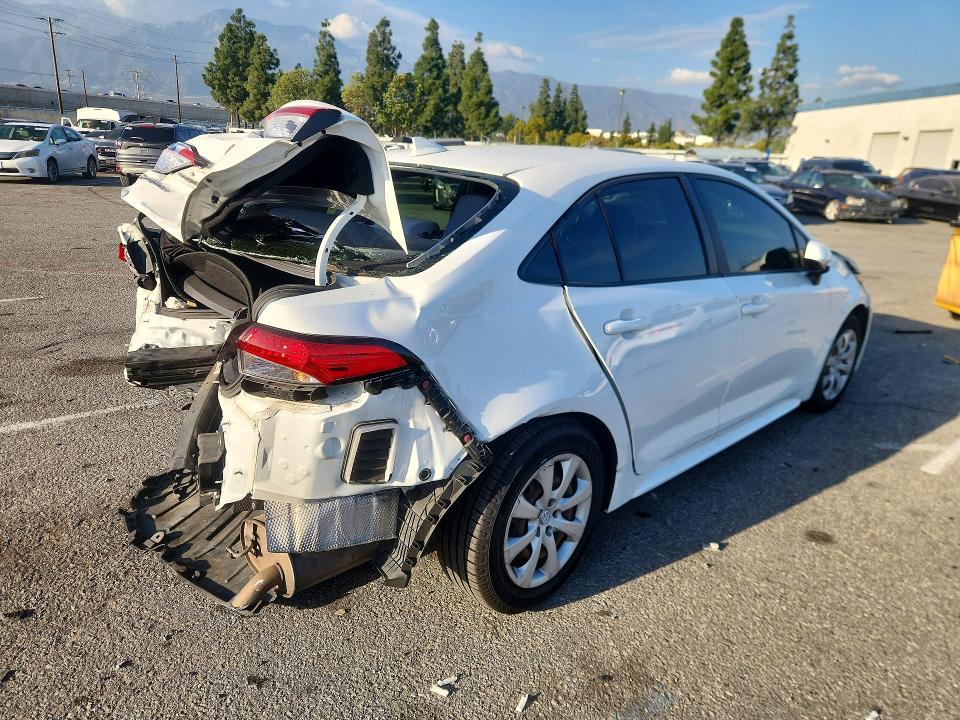 Aukcja sprzedaży 2020 Toyota Corolla, vin: JTDEPRAE5LJ071807, numer aukcji: 76399615