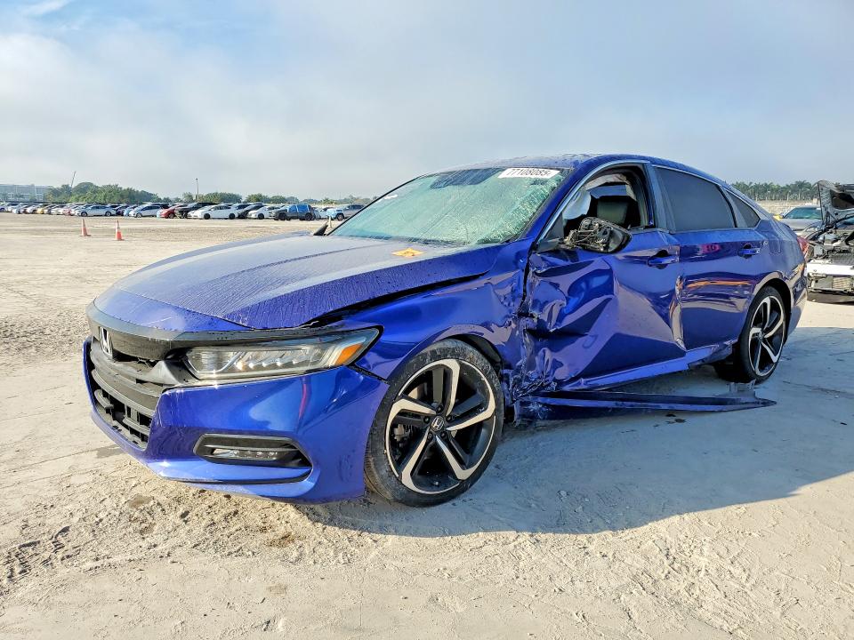 Aukcja sprzedaży 2019 Honda Accord, vin: 1HGCV1F30KA022231, numer aukcji: 77108085