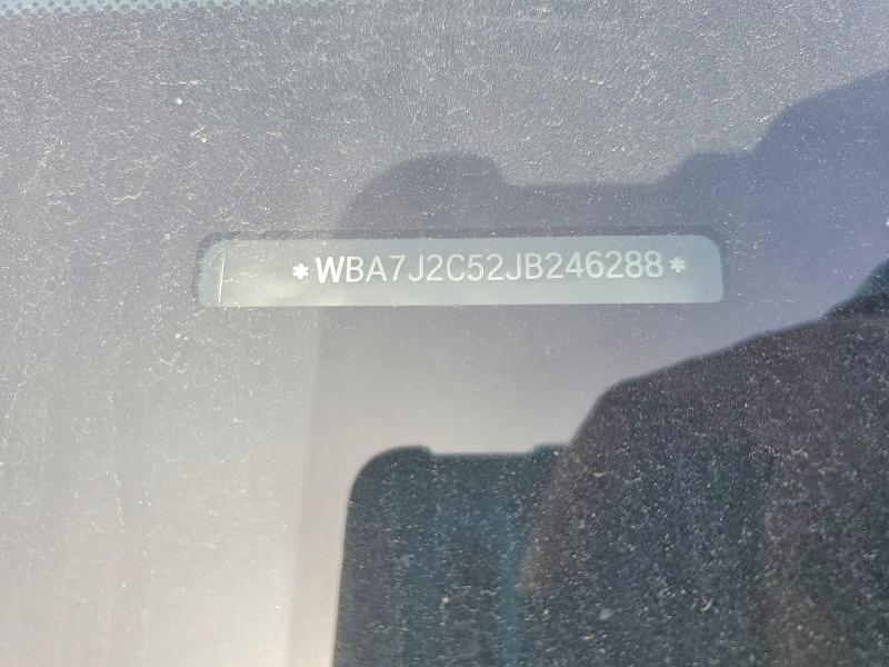 Продажа на аукционе авто 2018 Bmw 740, vin: WBA7J2C52JB246288, номер лота: 78557385