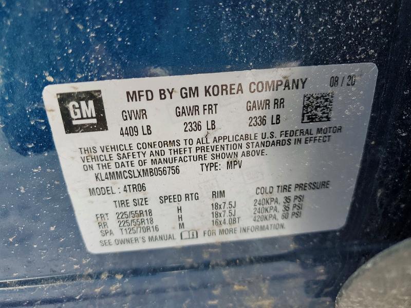 Продажа на аукционе авто 2021 Buick Encore Gx, vin: KL4MMCSLXMB056756, номер лота: 75803675