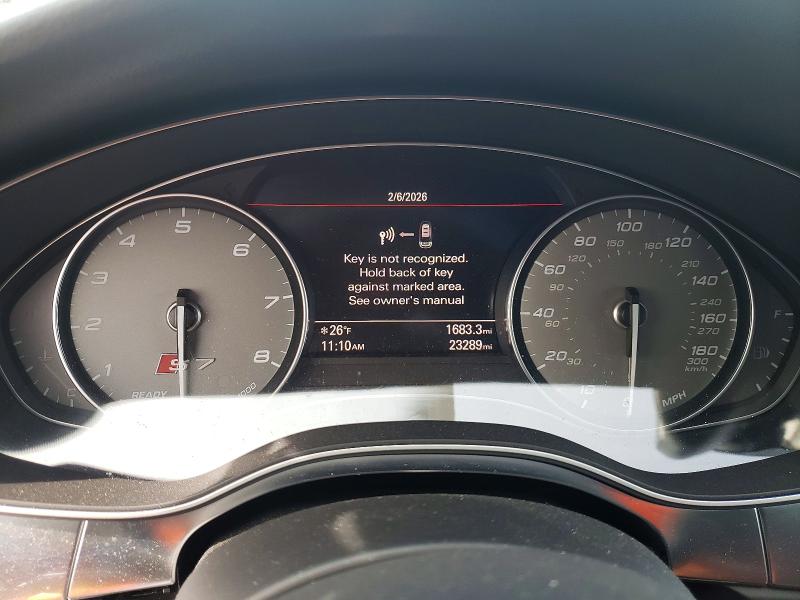 75888985 :رقم المزاد ، WAUWFAFC0HN007767 vin ، 2017 Audi S7 مزاد بيع