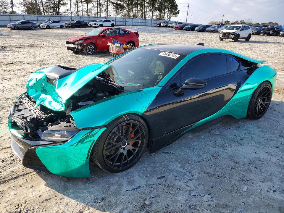 2015 Bmw I8 მანქანა იყიდება აუქციონზე, vin: WBY2Z2C5XFV391542, აუქციონის ნომერი: 78430745