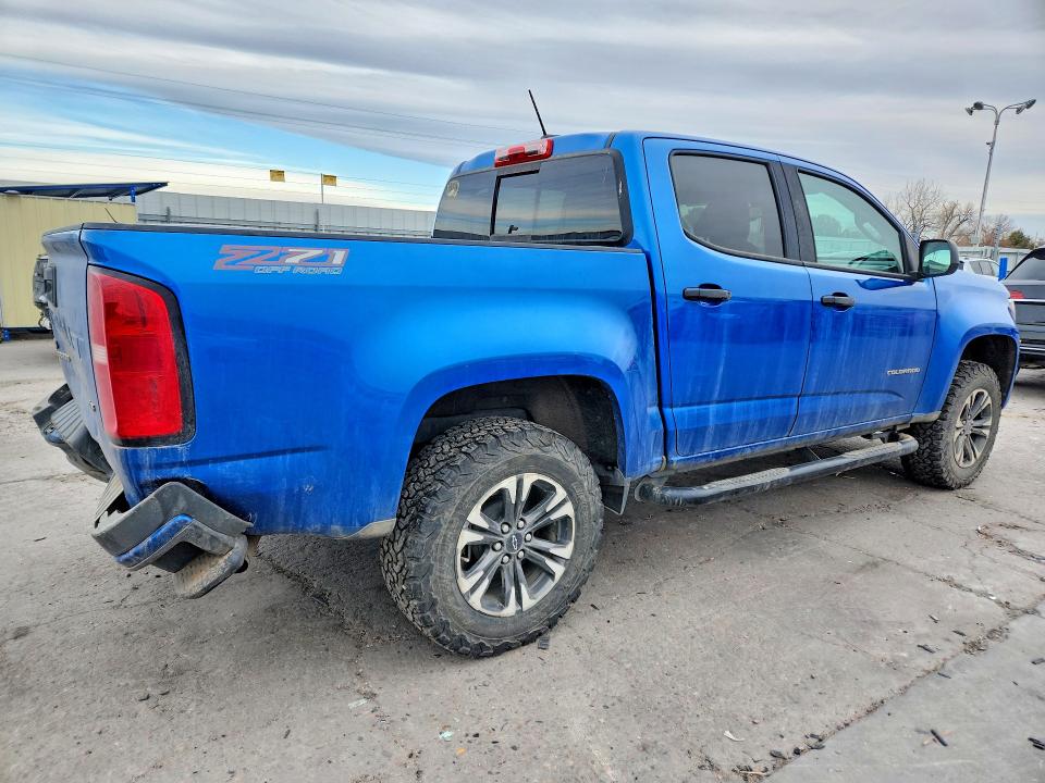 2021 Chevrolet Colorado მანქანა იყიდება აუქციონზე, vin: 1GCGTDEN0M1175852, აუქციონის ნომერი: 74263725
