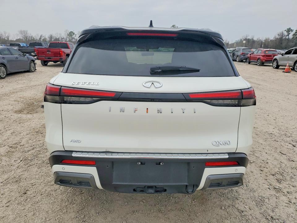Aukcja sprzedaży 2025 Infiniti Qx60, vin: 5N1AL1HU3SC346646, numer aukcji: 78604995