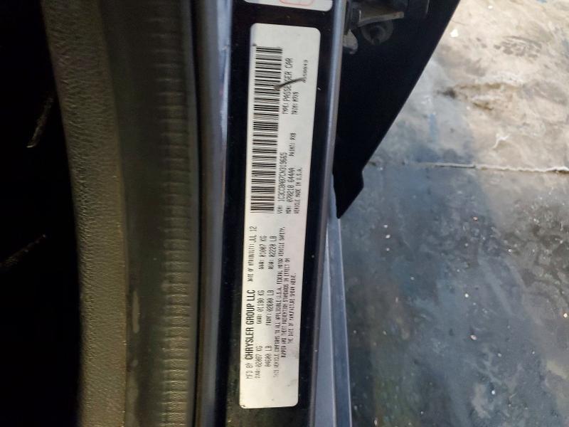 79067845 :رقم المزاد ، 1C3CCBAB7CN319665 vin ، 2012 Chrysler 200 مزاد بيع