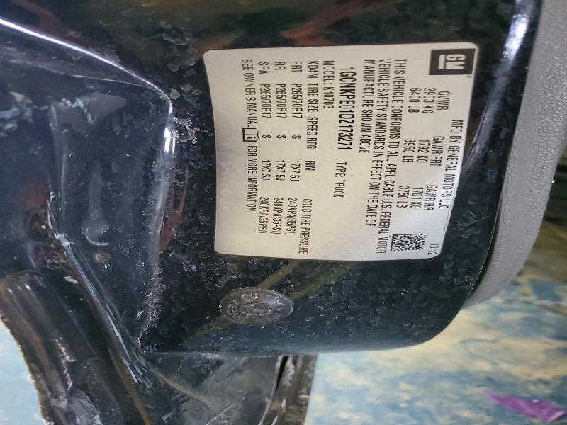 76062395 :رقم المزاد ، 1GCNKPE01DZ173271 vin ، 2013 Chevrolet Silverado مزاد بيع