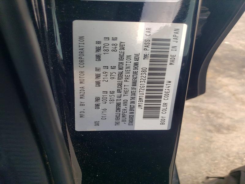 Auction sale of the 2016 Mazda 3, vin: JM1BM1U72G1322380, lot number: 79027995