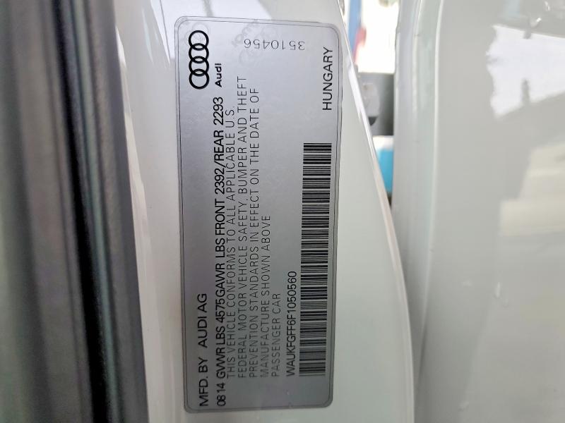 Aukcja sprzedaży 2015 Audi A3, vin: WAUKFGFF6F1050560, numer aukcji: 78157185