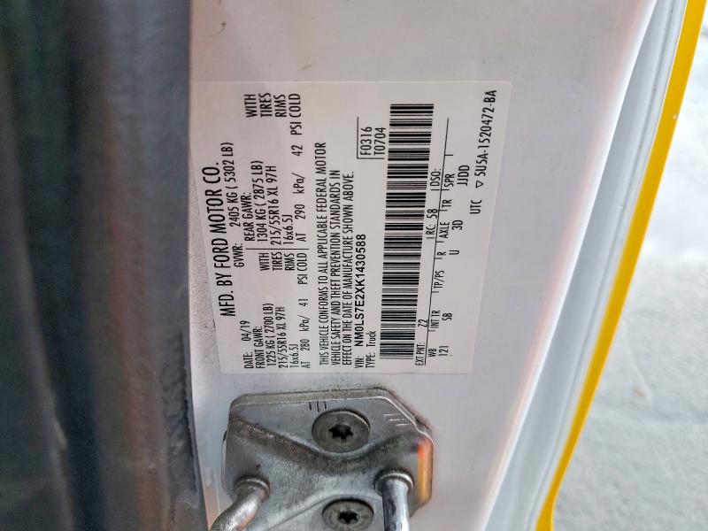 Продаж на аукціоні авто 2019 Ford Transit Connect, vin: NM0LS7E2XK1430588, номер лоту: 48023366