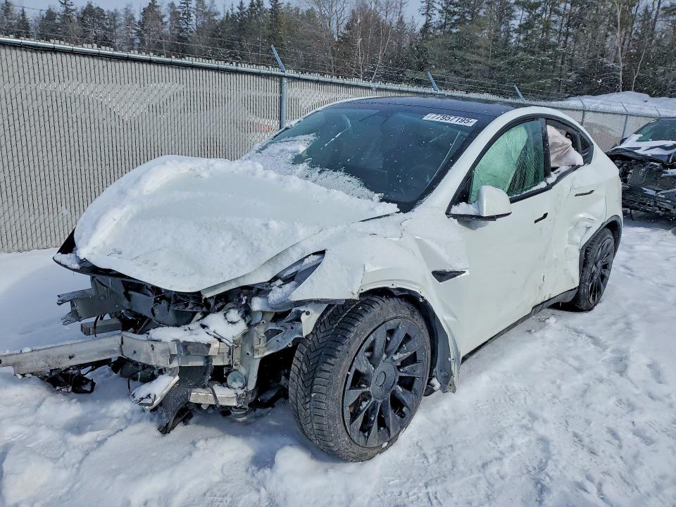 Aukcja sprzedaży 2022 Tesla Model Y, vin: 7SAYGDEE0NF511827, numer aukcji: 77957195