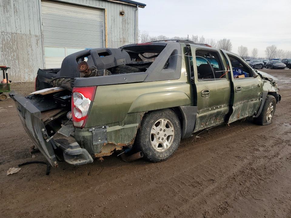 Продаж на аукціоні авто 2003 Chevrolet Avalanche, vin: 3GNEK13TX3G179781, номер лоту: 75499325
