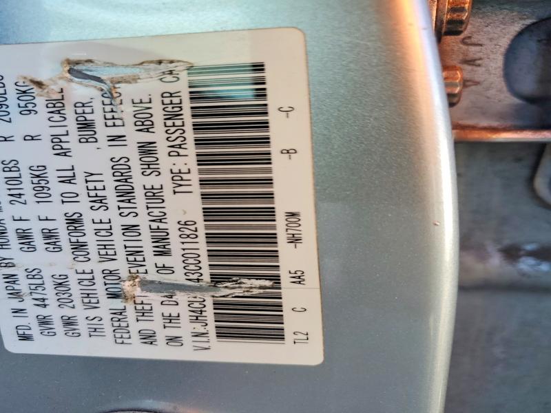 Aukcja sprzedaży 2012 Acura Tsx, vin: JH4CU2F43CC011826, numer aukcji: 77123975
