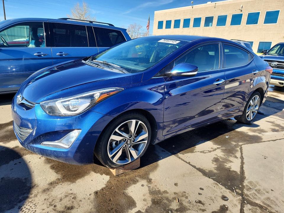 Продажа на аукционе авто 2016 Hyundai Elantra, vin: 5NPDH4AE5GH675108, номер лота: 76063745