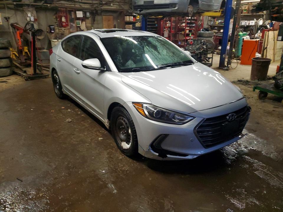 2018 Hyundai Elantra მანქანა იყიდება აუქციონზე, vin: KMHD84LF8JU481722, აუქციონის ნომერი: 76402045