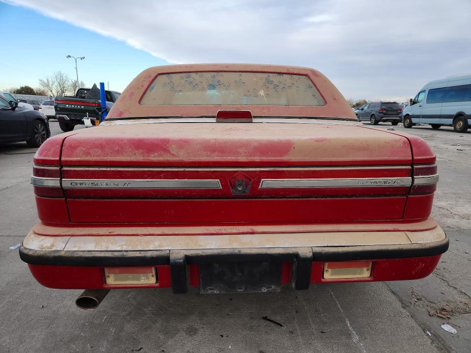 Продаж на аукціоні авто 1989 Chrysler Tc, vin: ZC2FP1109KB201889, номер лоту: 75725895