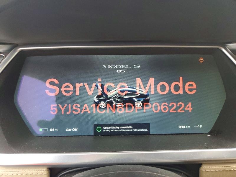 Продажа на аукционе авто 2013 Tesla Model S, vin: 5YJSA1CN8DFP06224, номер лота: 75024225