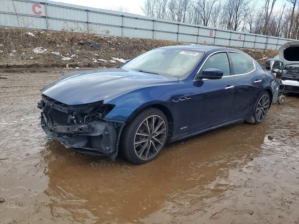 2019 Maserati Ghibli მანქანა იყიდება აუქციონზე, vin: ZAM57YTS8K1321998, აუქციონის ნომერი: 77592295