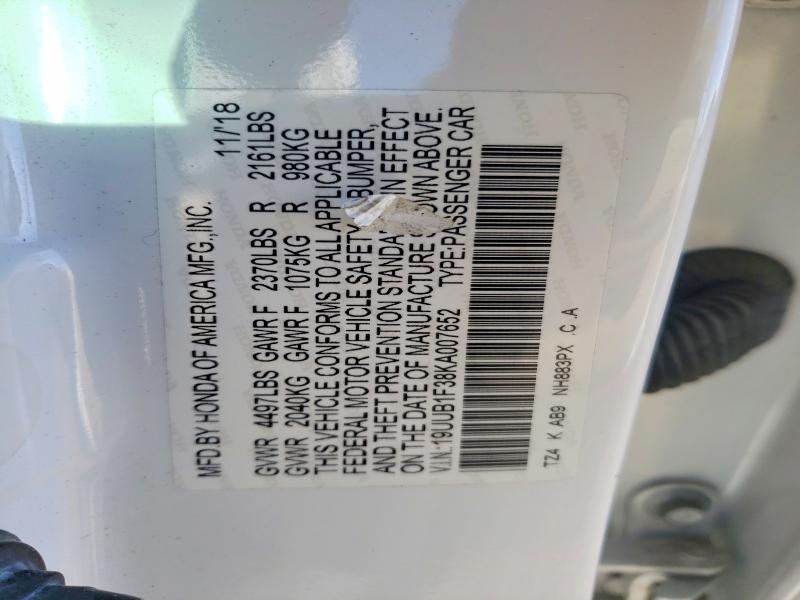 Продажа на аукционе авто 2019 Acura Tlx, vin: 19UUB1F38KA007652, номер лота: 76231975