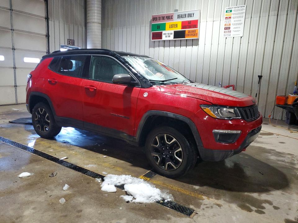 75797255 :رقم المزاد ، 3C4NJDDB3LT195721 vin ، 2020 Jeep Compass مزاد بيع