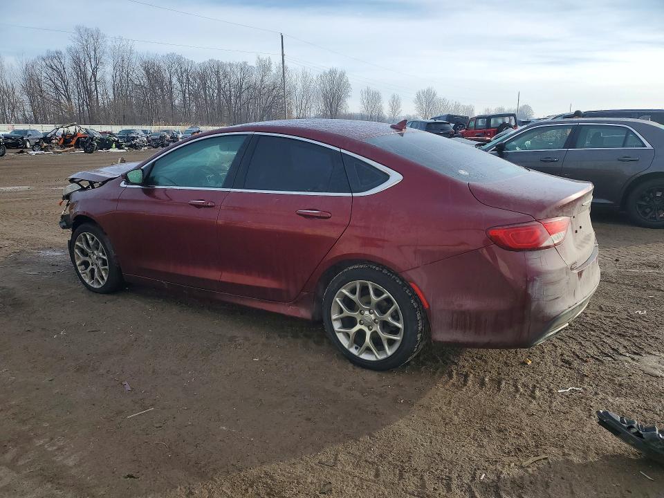 76930185 :رقم المزاد ، 1C3CCCEG2FN615581 vin ، 2015 Chrysler 200 مزاد بيع