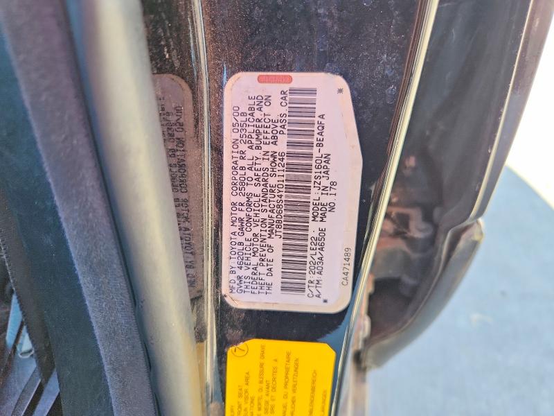 Aukcja sprzedaży 2000 Lexus Gs, vin: JT8BD68S4Y0111246, numer aukcji: 76733055
