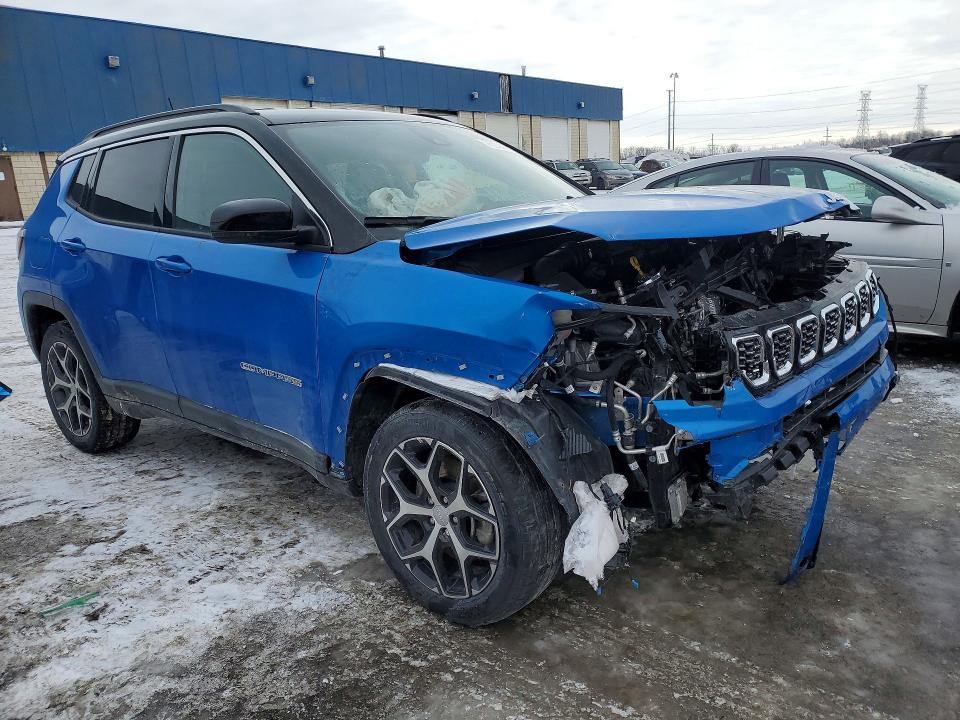Продажа на аукционе авто 2024 Jeep Compass, vin: 3C4NJDCN5RT141454, номер лота: 76014765