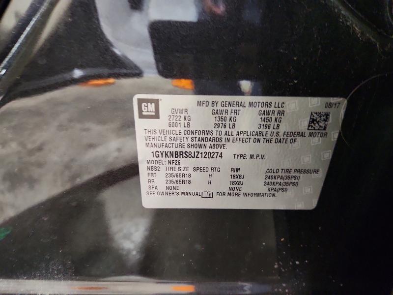 Продажа на аукционе авто 2018 Cadillac Xt5, vin: 1GYKNBRS8JZ120274, номер лота: 78122825