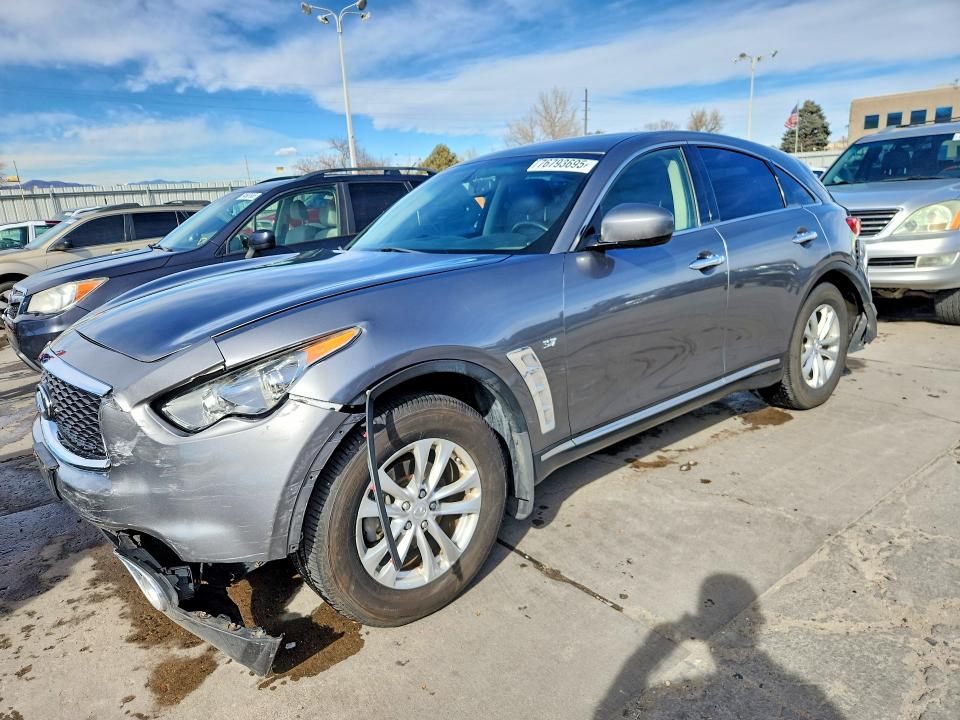 Aukcja sprzedaży 2017 Infiniti Qx70, vin: JN8CS1MW5HM414122, numer aukcji: 76793695