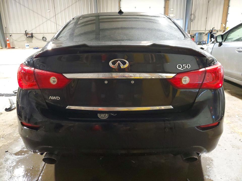 76330525 :رقم المزاد ، JN1BV7ARXFM393283 vin ، 2015 Infiniti Q50 مزاد بيع