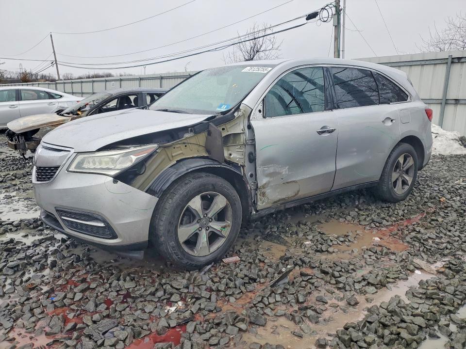 78125255 :رقم المزاد ، 5FRYD4H26EB003318 vin ، 2014 Acura Mdx مزاد بيع