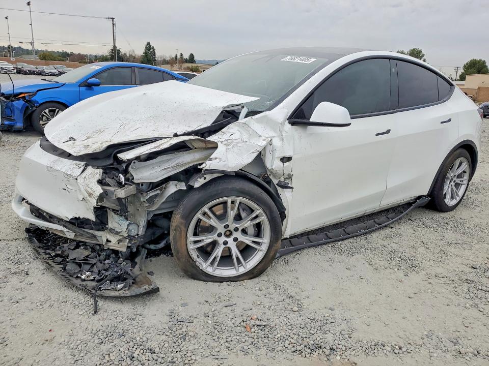 76821405 :رقم المزاد ، 5YJYGDEE6MF195927 vin ، 2021 Tesla Model Y مزاد بيع
