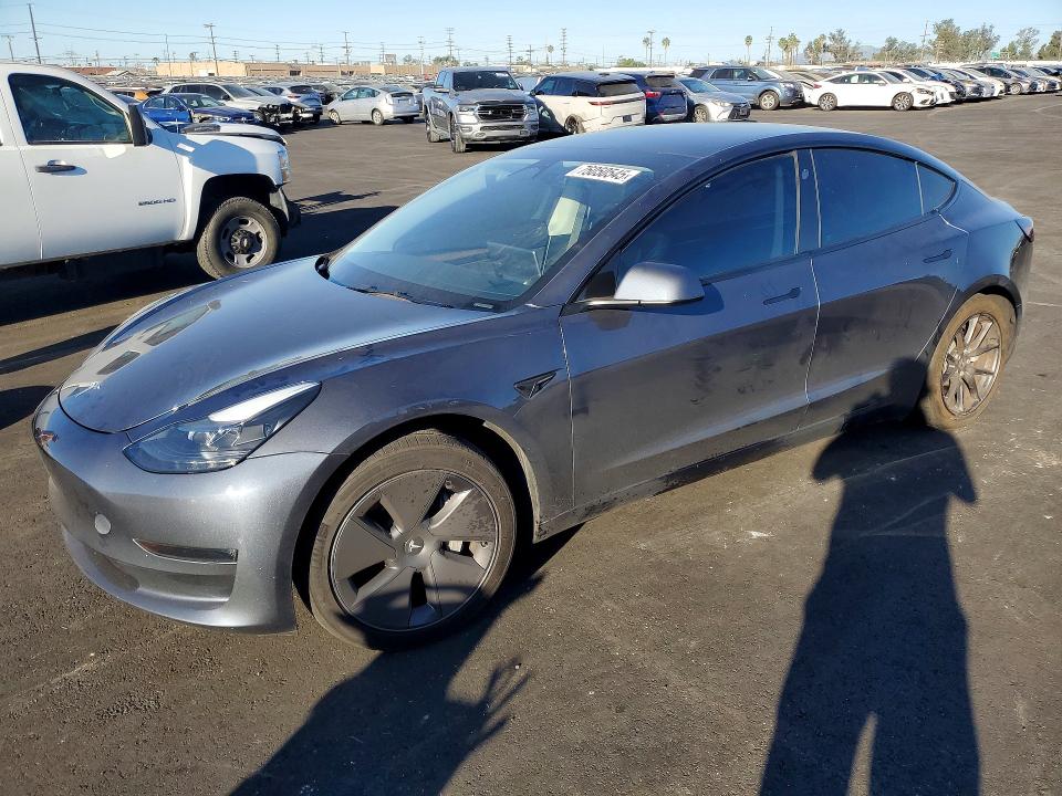 2023 Tesla Model 3 მანქანა იყიდება აუქციონზე, vin: 5YJ3E1EA9PF516262, აუქციონის ნომერი: 76050545