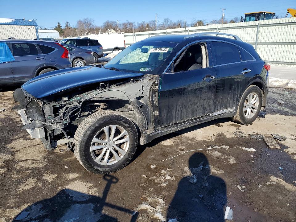 Aukcja sprzedaży 2012 Infiniti Fx35, vin: JN8AS1MW6CM155477, numer aukcji: 75729295