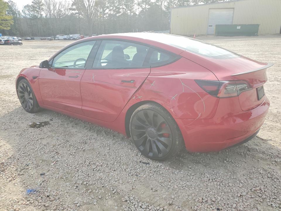 76875715 :رقم المزاد ، 5YJ3E1EC3PF430785 vin ، 2023 Tesla Model 3 مزاد بيع