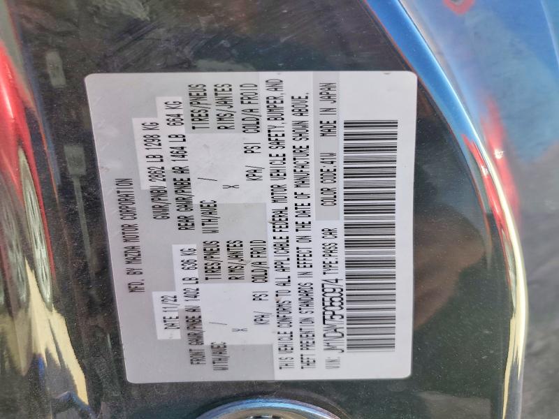Продажа на аукционе авто 2023 Mazda Mx-5 Miata, vin: JM1NDAM75P0550974, номер лота: 75698905