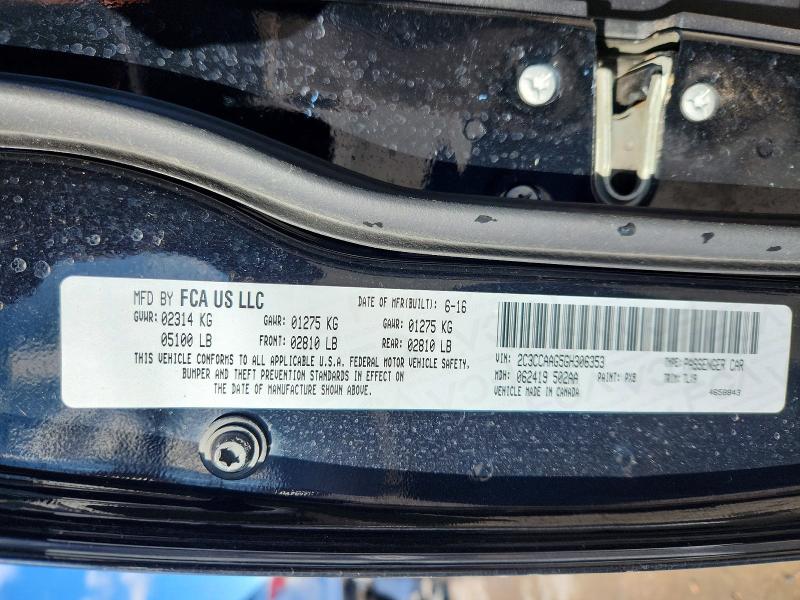Продаж на аукціоні авто 2016 Chrysler 300, vin: 2C3CCAAG5GH306353, номер лоту: 77430815