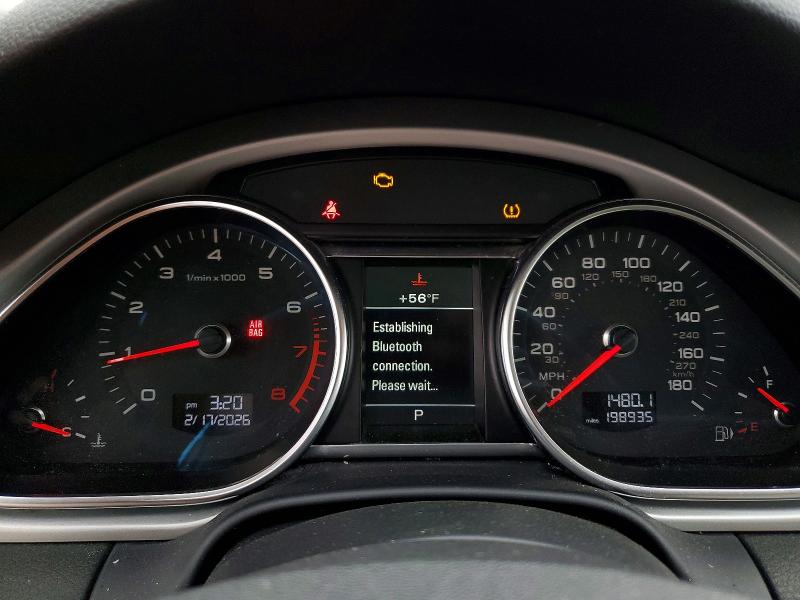 Продаж на аукціоні авто 2012 Audi Q7, vin: WA1LGAFE4CD010376, номер лоту: 77569895