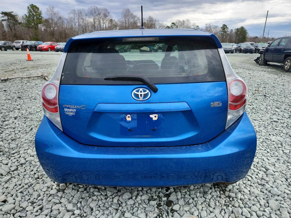 2012 Toyota Prius C მანქანა იყიდება აუქციონზე, vin: JTDKDTB35C1514480, აუქციონის ნომერი: 77174135